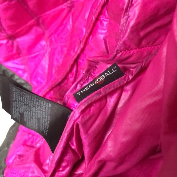 Northface Thermoball Long Jacket Brown/Green - Picture 12 of 16